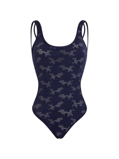 Vilebrequin Logo-tag Swimsuit In Multi