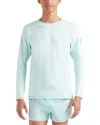 Vilebrequin Long Sleeve Rashguard In Celadon