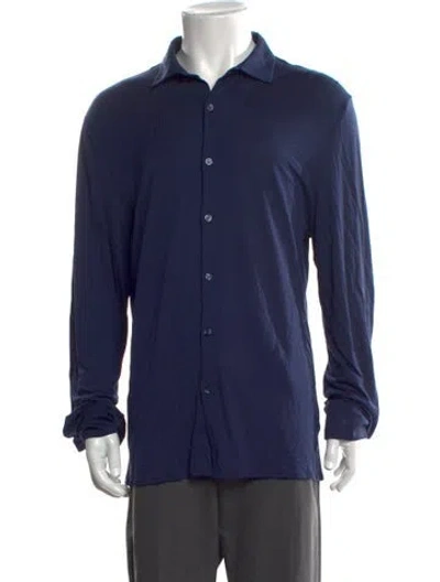 Pre-owned Vilebrequin Long Sleeve Shirt In Blue