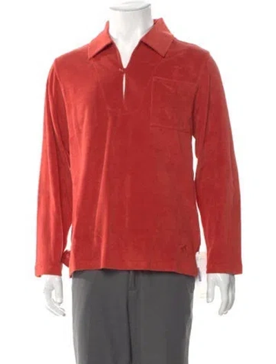Pre-owned Vilebrequin Long Sleeve Shirt W/ Tags In Orange