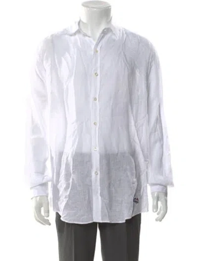Pre-owned Vilebrequin Long Sleeve Shirt In White
