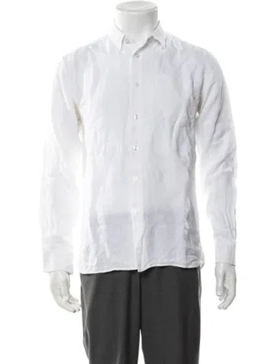 Pre-owned Vilebrequin Long Sleeve Shirt In White