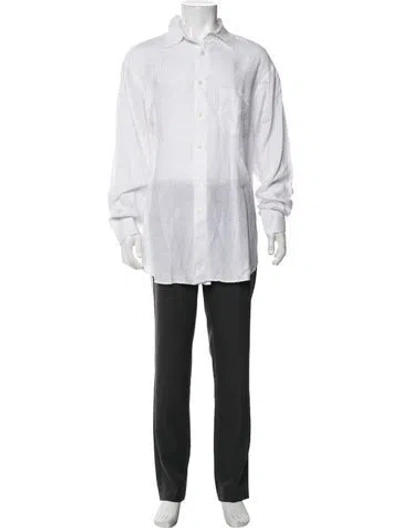 Pre-owned Vilebrequin Long Sleeve Shirt In White