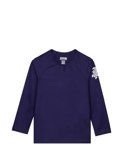 Vilebrequin Kids' Long-sleeve T-shirt In Blue
