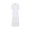 Vilebrequin Disco Butterflies Rayon Dress In White