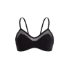Vilebrequin Solid Bra-style Bikini Top In Black