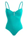 Vilebrequin Lucette Swimsuit In Green