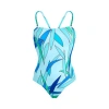 Vilebrequin Madrague Crossed Back Straps One-piece Swimsuit In Thalassa