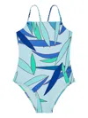 Vilebrequin Madrague Swimsuit In 蓝色