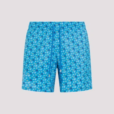 Vilebrequin Mahina Micro Tarta Blue Swim Shorts Xl In  Blue Hawai