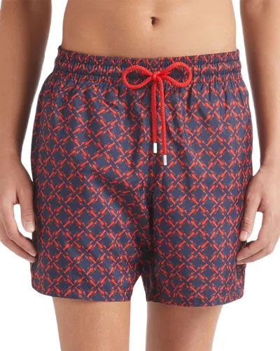 VILEBREQUIN MAHINA PRINTED 5.5 SWIM TRUNKS