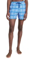 Vilebrequin Mahina Printed 5.5 Swim Shorts In Palace