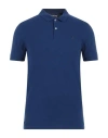 Vilebrequin Man Polo Shirt Blue Size S Cotton
