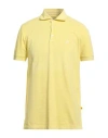 Vilebrequin Man Polo Shirt Pastel Yellow Size L Cotton