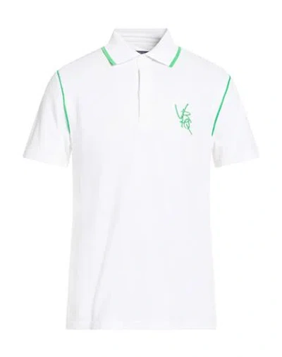Vilebrequin Man Polo Shirt White Size 3xl Organic Cotton