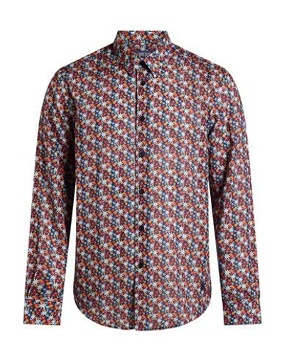 Vilebrequin Man Shirt Navy Size M Cotton