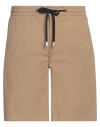 Vilebrequin Man Shorts & Bermuda Shorts Khaki Size 30 Cotton, Elastane In Beige