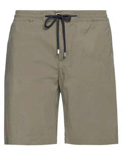 Vilebrequin Man Shorts & Bermuda Shorts Military Green Size 30 Cotton, Elastane
