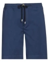 Vilebrequin Man Shorts & Bermuda Shorts Navy Size 33 Cotton, Elastane In Navy Blue