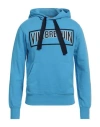 Vilebrequin Man Sweatshirt Azure Size S Cotton In Blue