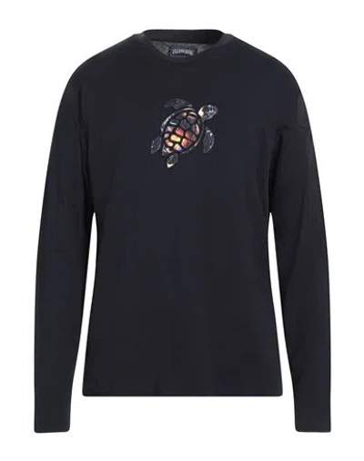 Vilebrequin Man T-shirt Midnight Blue Size Xxl Cotton