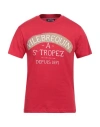 Vilebrequin Man T-shirt Red Size 3xl Cotton
