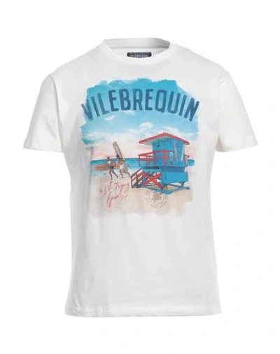Vilebrequin Man T-shirt White Size M Cotton