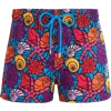 Vilebrequin Moorea Noumea Sea Shells Print 5 Swim Trunks In Blue