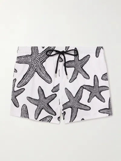 Vilebrequin Starlette Short Swim Shorts In White