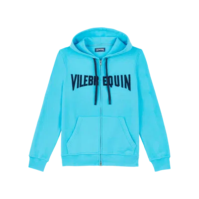 Vilebrequin Hoodie Mit Logo-stickerei In Blue