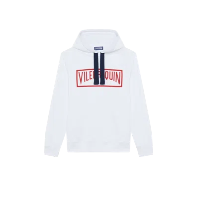 Vilebrequin Cotton Hoodie With Drawstring And Kangaroo Pocket In White