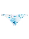 Vilebrequin Mini Brief Bikini Bottom Medusa And Shells In Blue