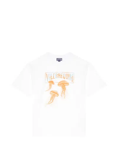 Vilebrequin Kids' Medusa T-shirt In White