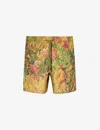 VILEBREQUIN MOOPEA FLORAL-PRINT RECYCLED-POLYESTER AND SILK SWIM SHORTS