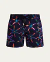 Vilebrequin Drawstring Swimming Trunks In Navy