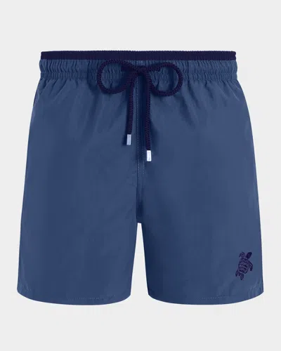 VILEBREQUIN MEN'S LES UNIS BICOLOR SWIM TRUNKS