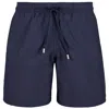 Vilebrequin Moorea Swim Short Solid Navy Blue In Blue
