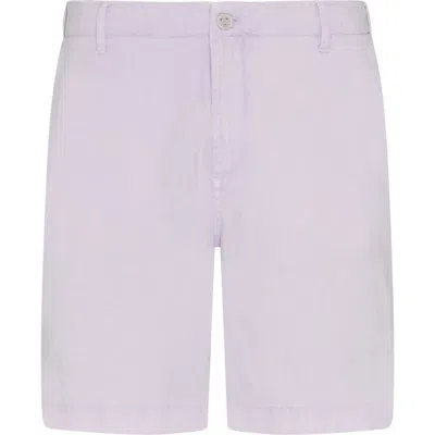 Vilebrequin Men Mineral Dye Linen Bermuda Shorts In Pink