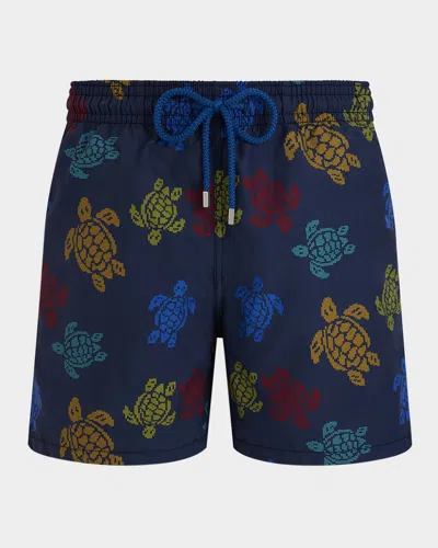 VILEBREQUIN MEN'S MOOREA TURTLE SWIM SHORTS