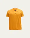 Vilebrequin Men's Pyramid Linen Polo Shirt In Marrakech