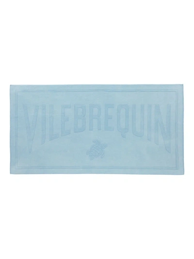 Vilebrequin Men's Sand Cotton Beach Towel In Blue