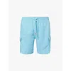Vilebrequin Mens Santorin Baie Drawstring-waist Straight Leg Regular-fit Linen Shorts