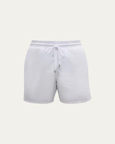 Vilebrequin Men's Solid Swim Shorts In Gray
