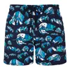 Vilebrequin Men Stretch Swim Shorts Hermit Crabs In Blue