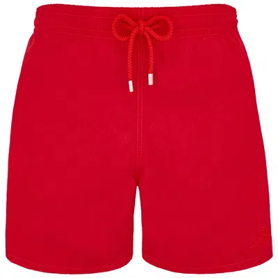 Vilebrequin Men Swim Shorts Hermit Crabs Red