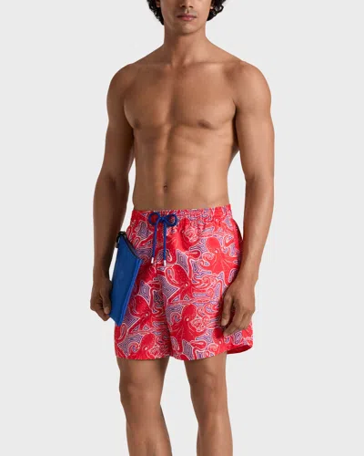 Vilebrequin Men Swim Shorts Hypnoctopus In Multi