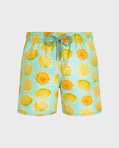 Vilebrequin Limonade Badeshorts Für Herren In Grün