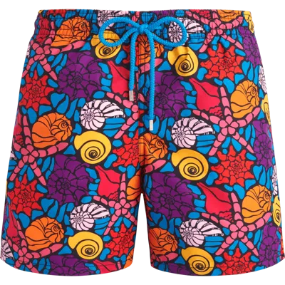 Vilebrequin Men Swim Shorts Noumea Sea Shells