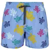 Vilebrequin Men Swim Shorts Ronde Des Tortues Multicolores