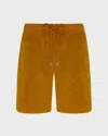 Vilebrequin Men Terry Bermuda Shorts Solid Mud